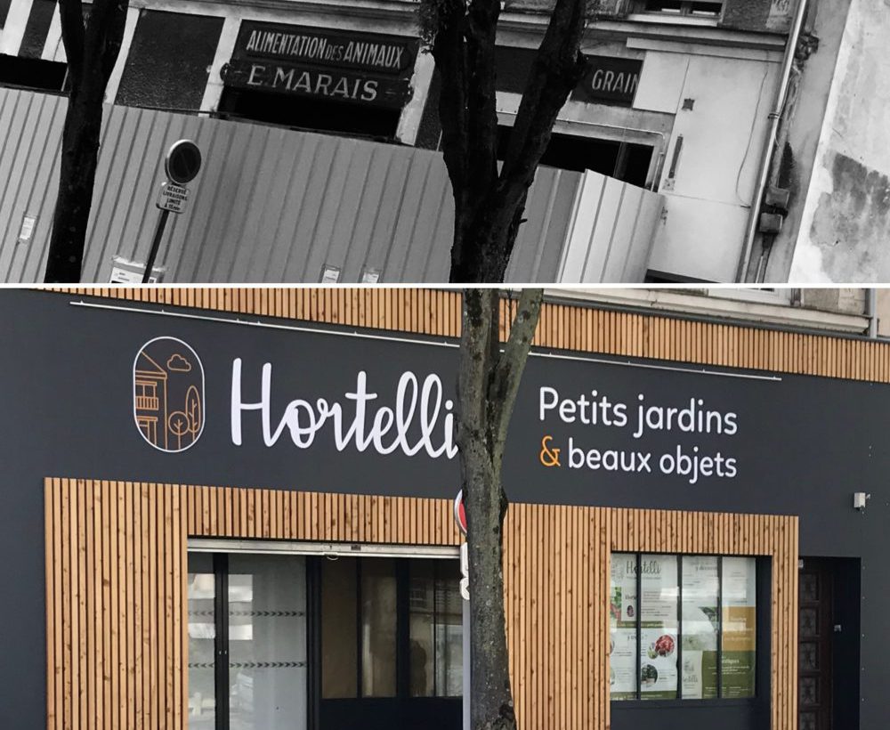 Boutique de plantes et conseils en jardinage Hortelli en centre ville d'Angers